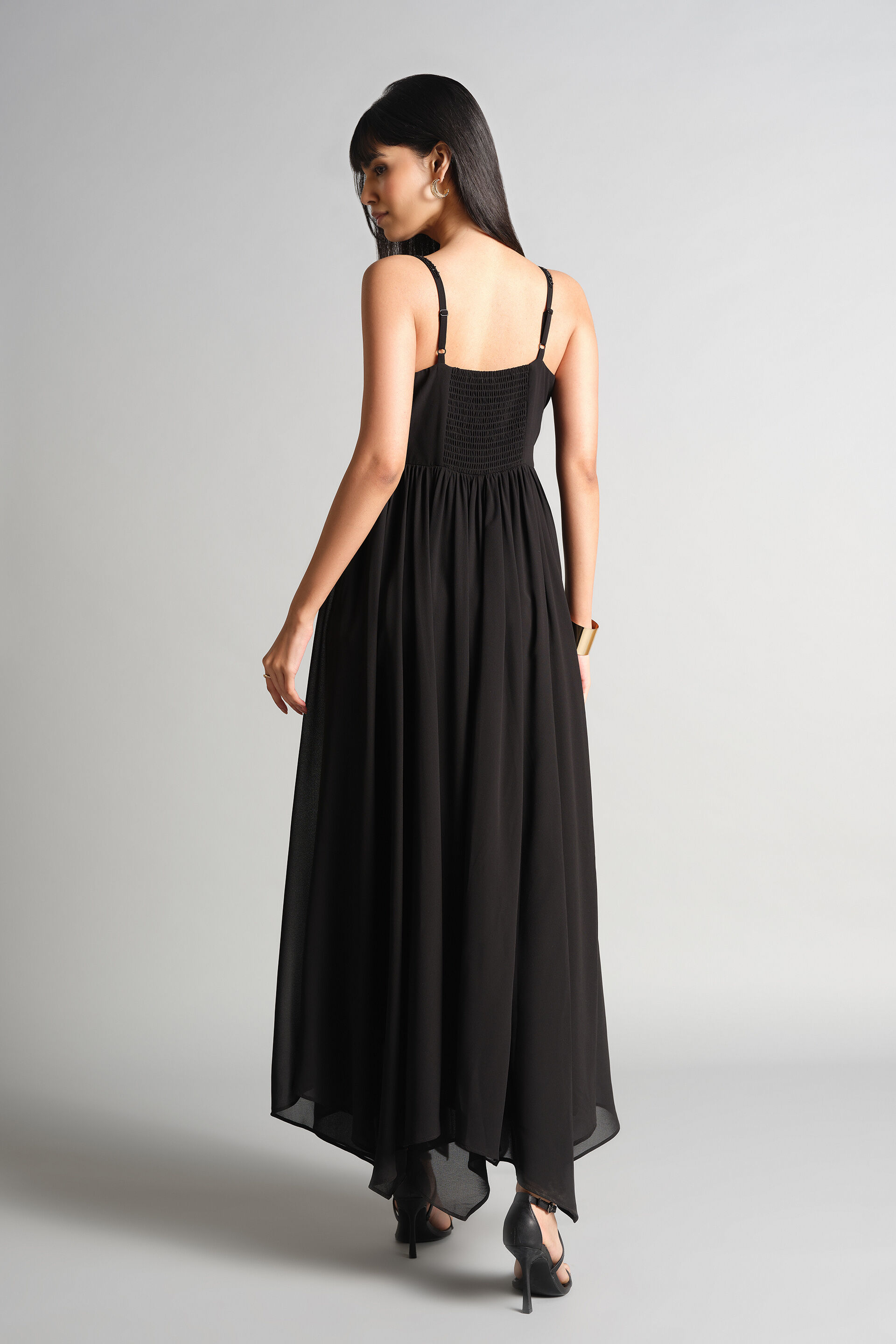 Salasabil Maxi Dress, Black, image 3